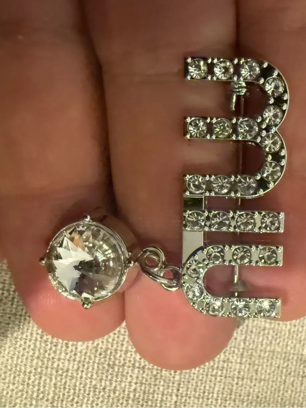 Miu Miu sparkling miu